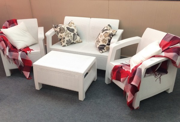 Комплект Yalta Terrace Set белый купить в Павловском Посаде