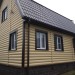 Сайдинг "blockhouse" под бревно, Престиж ВН-01, золотистый купить в Павловском Посаде