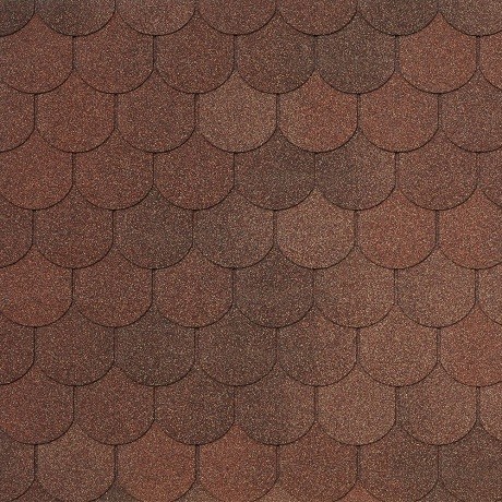 Гибкая черепица Tegola ASSISI terracotta 420 купить в Павловском Посаде