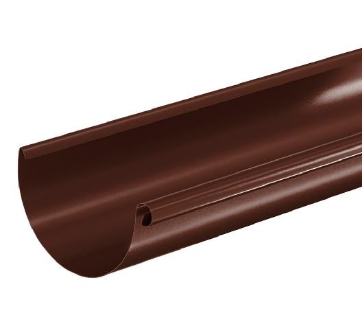 Водосток Aquasistem, система 125x90 - Водосточный желоб 3.00м RAL 8017 Коричневый купить в Павловском Посаде