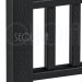 Комплект крышка/юбка для столба SEQUOIA BLACK купить в Павловском Посаде