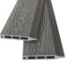 Заборная панель шип-паз EasyDecking Wood-Х 146х20 Серый купить в Павловском Посаде
