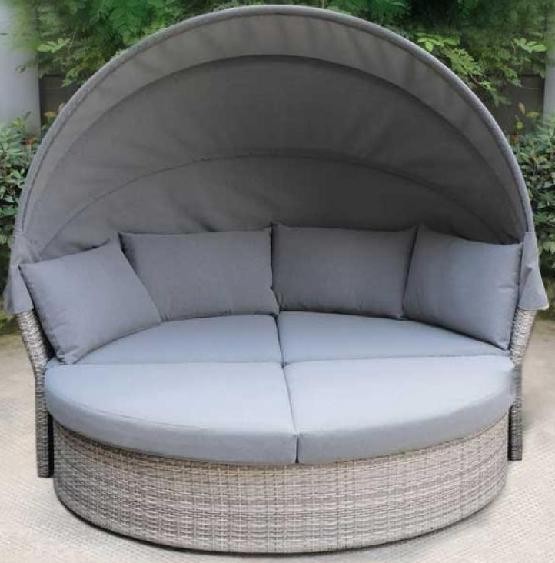 Диван-Трансформер AFINA плетеный из иск. ротанга AFM-325G Grey купить в Павловском Посаде