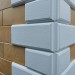 Угол Наружный к Фасадным Термопанелям Доломит Дагестанский Камень 400 мм Белый купить в Павловском Посаде
