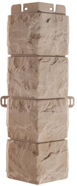 Фасадная панель Наружный угол фагот (талдомский), 0,45 х 0,13м (н) купить в Павловском Посаде