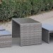 Диван-Трансформер AFINA плетеный из иск. ротанга S330G-W78 Grey купить в Павловском Посаде