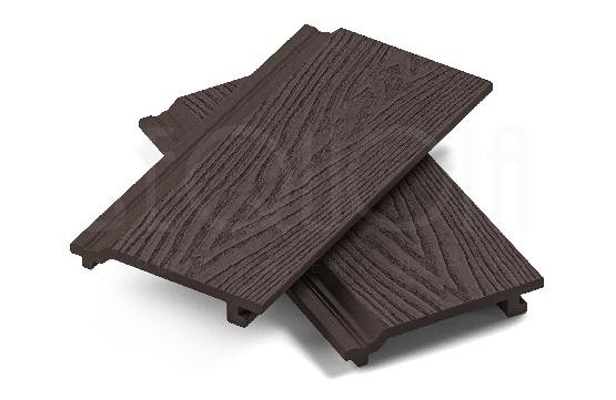 Доска фасадная ДПК 3D SEQUOIA Evolution WOOD BROWN купить в Павловском Посаде