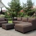 Комплект мебели AFINA плетеной из иск. ротанга YR821A Brown/Beige купить в Павловском Посаде