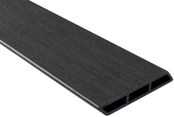 Доска Ромбус 3D ДПК Outdoor STORM BLACK черная купить в Павловском Посаде