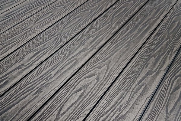 Террасная доска из ДПК Terrapol Смарт 3D Полнотелая с пазом Черное дерево купить в Павловском Посаде