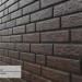 Фасадная панель Ю-Пласт Стоун Хаус Кирпич Коричневый купить в Павловском Посаде