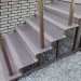 Ступень ДПК Outdoor Havana/Вельвет полнотелая серая  микс купить в Павловском Посаде