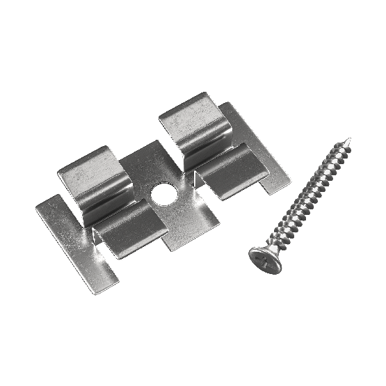 Клипса с саморезом, Grinder шовный монтаж 5 mm купить в Павловском Посаде