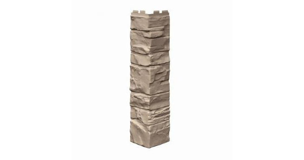 Угол наружный VOX Solid Stone Lazio камень светлая глина купить в Павловском Посаде