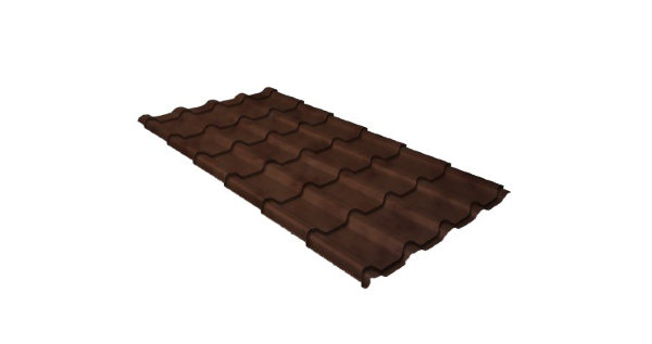 Металлочерепица камея 0,45 Safari Twincolor Brown купить в Павловском Посаде