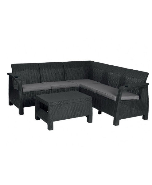 Угловой диван  Yalta Corner Set (столик в комплект не входит) купить в Павловском Посаде