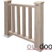 Ограждение из ДПК Outdoor Классик 3D STORM серый микс купить в Павловском Посаде