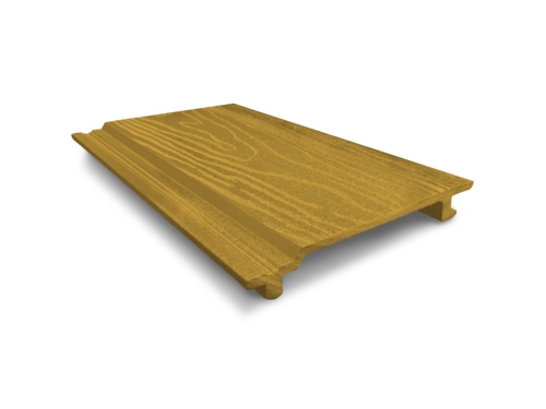 Фасадная панель  из ДПК ECODECKING Желтый купить в Павловском Посаде