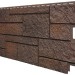 Фасадная панель VOX Sandstone (Сандстоун) темно коричневый купить в Павловском Посаде