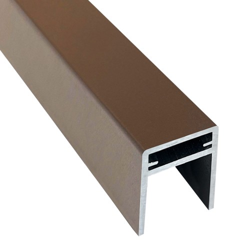 П-профиль Алюминиевый EasyDecking 35x25 Венге купить в Павловском Посаде
