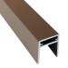 П-профиль Алюминиевый EasyDecking 35x25 Венге купить в Павловском Посаде