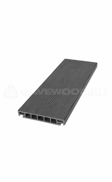 Террасная доска из ДПК SW Salix (S) (R) графит купить в Павловском Посаде