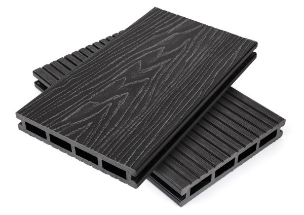 Террасная доская ДПК NanoWood Nature 3D пустотелая Графит купить в Павловском Посаде