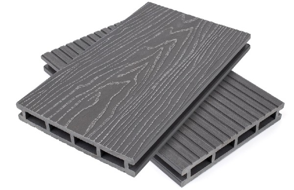 Террасная доская ДПК NanoWood Nature 3D пустотелая Серый купить в Павловском Посаде